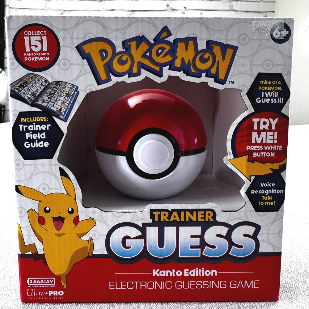 Pokemon Trainer Guess Kanto Edition‎ Electronic Guessing Game Ultra Pro